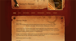 Desktop Screenshot of karensdanner.com